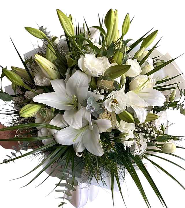 Kokulu Lilyum Buketi