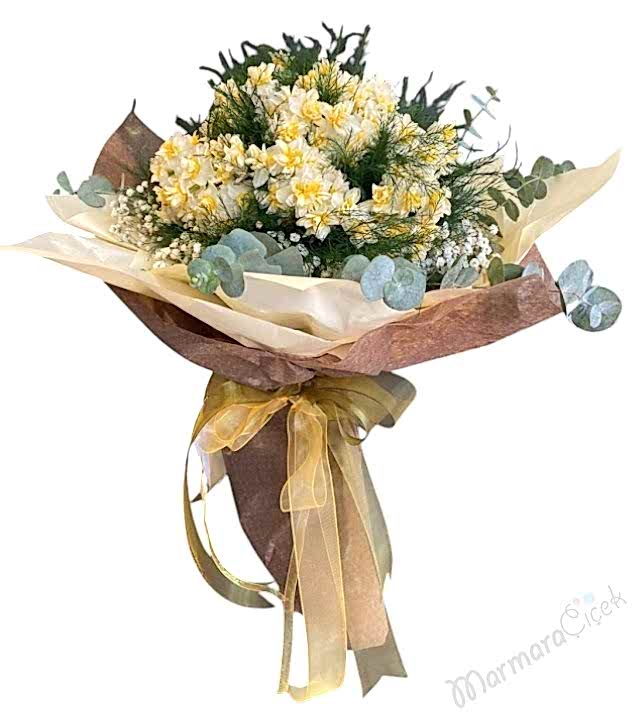 Kokulu Nergis Çiçeği Buketi