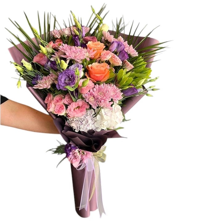 Lila, Mor Tonlarda Buket