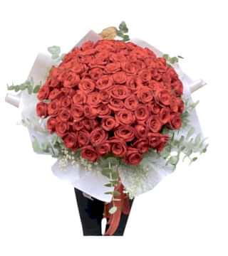 101 Adet Gül Buketi