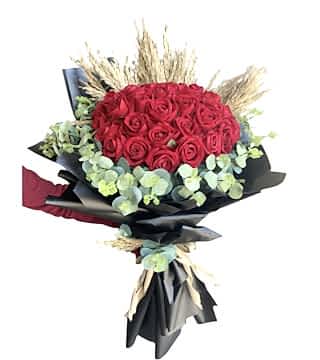 Yapay Kırmızı Gül Buketi