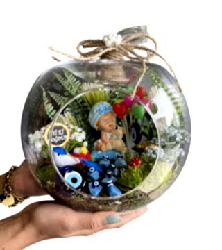 Nazarlıklı Erkek Bebek Teraryum