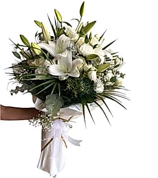 Kokulu Lilyum Buketi