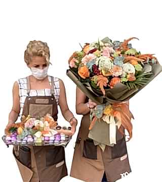 Çiçek Çikolata Seti