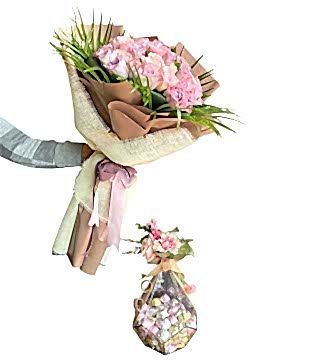 İsteme Buketi Çikolata Tepsisi