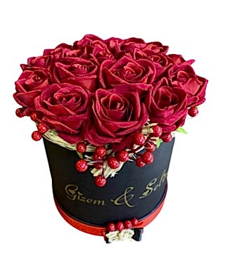 İsimli Kutuda Yapay Çiçek