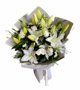 Kokulu Lilyum Buketi