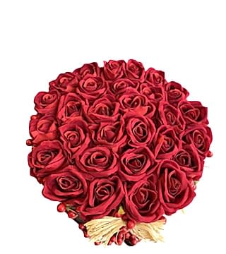 Baskılı Kutuda Yapay Güller