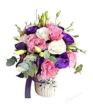 Renkli Lisyantus Aranjmanı