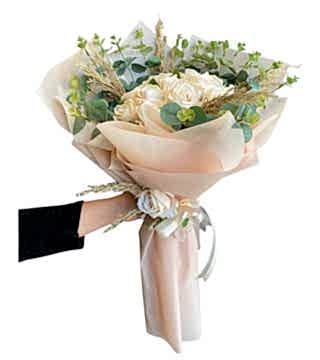 Yapay 15 Somon Güllü Buket