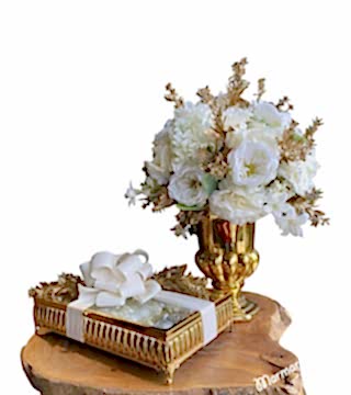 Yapay Gold Nişan Takımı