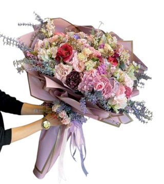 Yapay Jumbo Nişan Çiçek Buketi